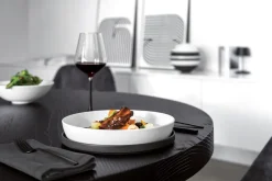 New Villeroy & Boch Iconic La Boule tableware set 7 pieces, Black-white BlackWhite