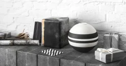 New Villeroy & Boch Iconic La Boule tableware set 7 pieces, Black-white BlackWhite