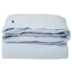 Clearance Lexington Icons Pin Point duvet cover 220x220 cm, -white Blue