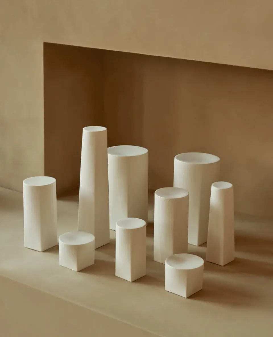 Hot Audo Copenhagen Ignus LED candle 35 cm, Ivory BeigeWhite