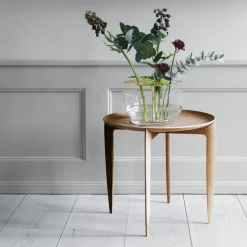Vases^Fritz Hansen Ikebana vase, Large Gold-coloured
