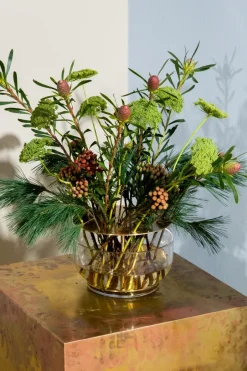 Vases^Fritz Hansen Ikebana vase, Large Gold-coloured
