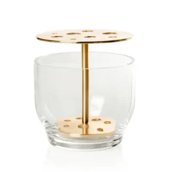 Vases^Fritz Hansen Ikebana vase, Small Gold-coloured