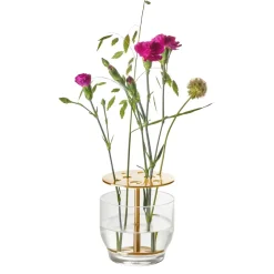 Vases^Fritz Hansen Ikebana vase, Small Gold-coloured