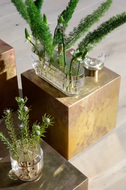 Vases^Fritz Hansen Ikebana vase, Small Gold-coloured