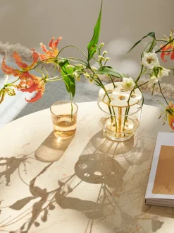 Vases^Fritz Hansen Ikebana vase, Small Gold-coloured
