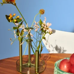 New Fritz Hansen Ikeru vase Forest , high Green