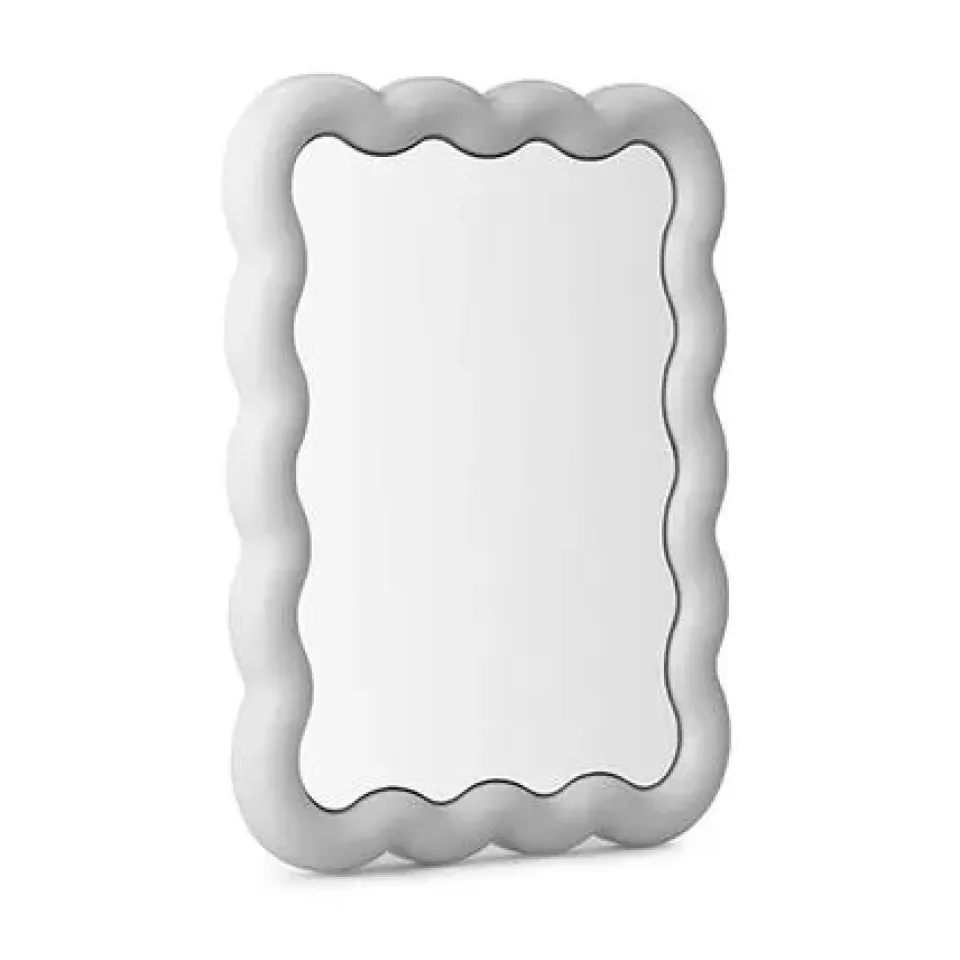 Wall Mirrors^Normann Copenhagen Illu mirror 65x50 cm, White