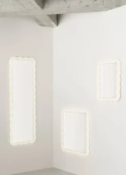 Wall Mirrors^Normann Copenhagen Illu mirror 65x50 cm, White