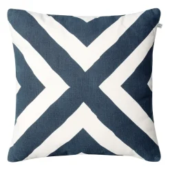 Discount Chhatwal & Jonsson Impal Outdoor cushion, /off white. 50 cm Blue