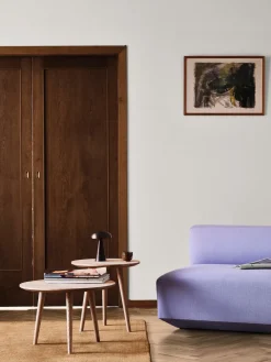 &Tradition In Between coffee table SK14 Ø60 cm, Oiled oak Beige