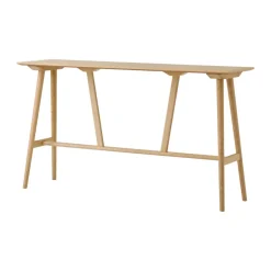 Outlet &Tradition In Between SK27 Bar Table 190x50x105 cm, Lacquered oak Beige