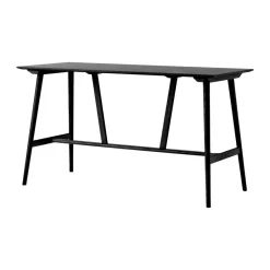 Discount &Tradition In Between SK28 Bar Table 190x80x105 cm, laquered oak Black