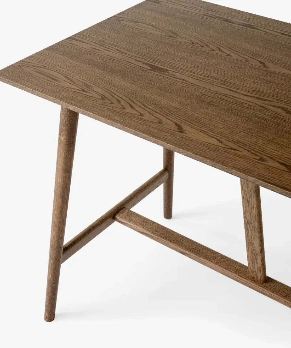 Online &Tradition In Between SK26 Counter Table 190x80x95 cm, Smoked lacquered oak Brown