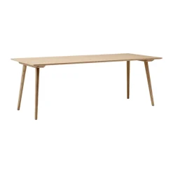 Dining Tables^&Tradition In Between table SK5, Clear lacquered oak Beige