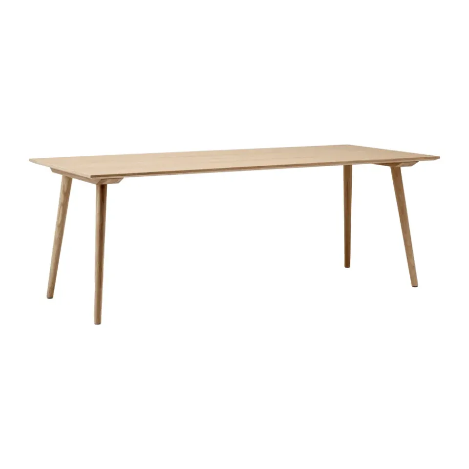 Dining Tables^&Tradition In Between table SK5, Clear lacquered oak Beige