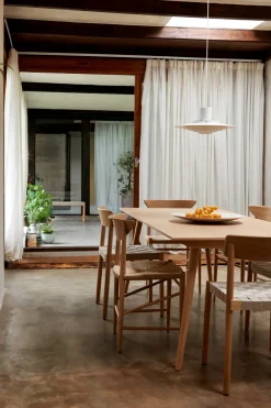 Dining Tables^&Tradition In Between table SK5, Clear lacquered oak Beige