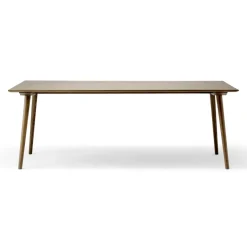 Dining Tables^&Tradition In Between table SK5, Lacquered smoked oak Brown