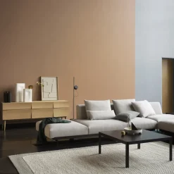 New Muuto In Situ corner sofa configuration 3, Clay 12-Configuration 3-Black Grey