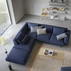 New Muuto In Situ corner sofa configuration 3, Clay 12-Configuration 3-Black Grey