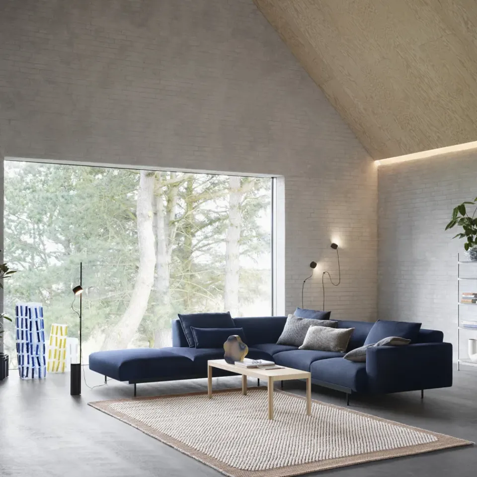 New Muuto In Situ corner sofa configuration 3, Clay 12-Configuration 3-Black Grey