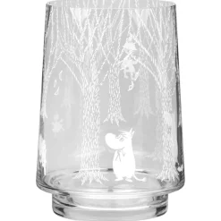 Tea Light Holders, Lanterns & Candle Dishes^Muurla In the Woods lantern/vase 20 cm, clear-white Transparent