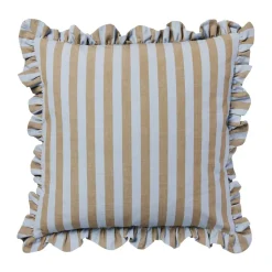 Cushion Covers^Broste Copenhagen Ina cushion cover, Dusty -brown kelp, 50x50 cm Blue