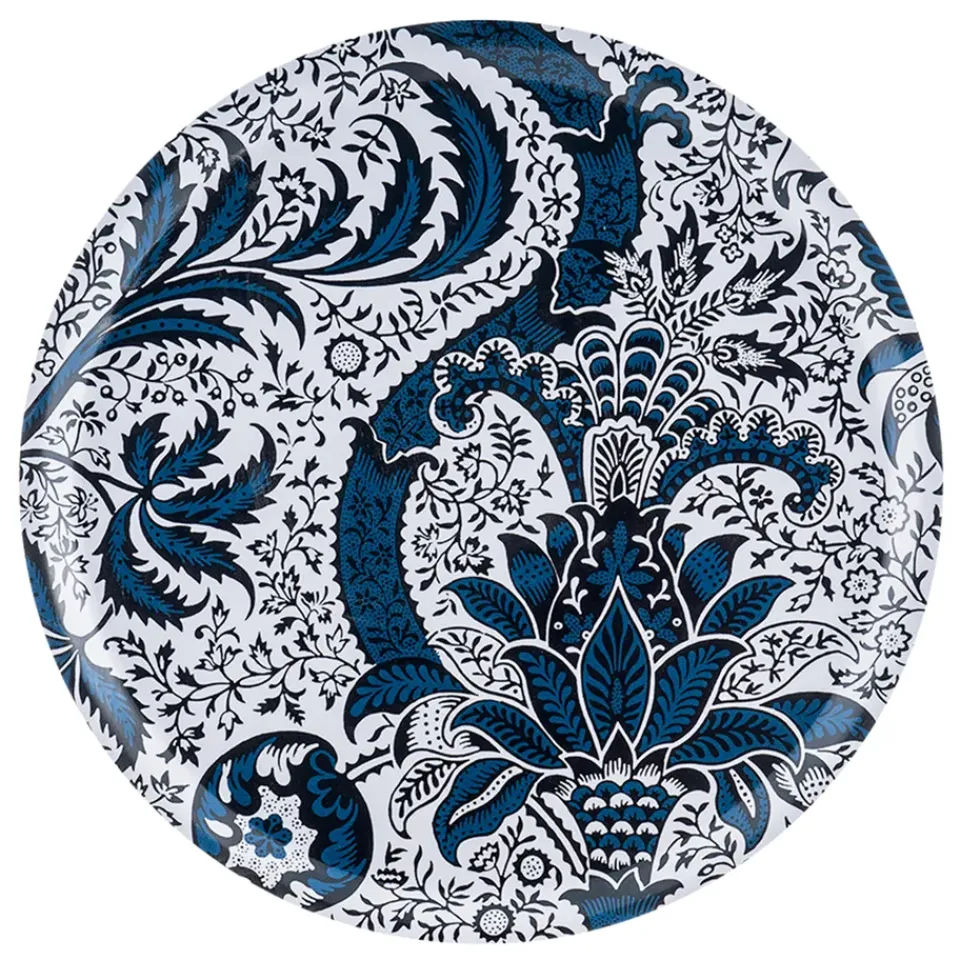 Trays^Åry Home Indian Indigo tray, Ø 38 cm Blue