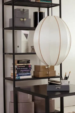 Clearance Oi Soi Oi Indochina Classic Oval L lamp shade, Off-amber White