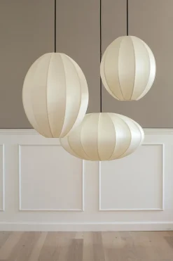 Lampshades^Oi Soi Oi Indochina Classic Pumpkin lamp shade, Off White