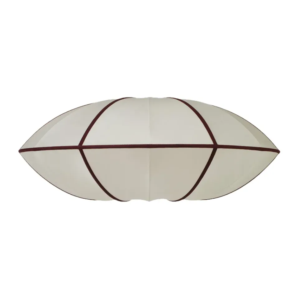 Discount Oi Soi Oi Indochina Classic UFO lamp shade, Off-bordeaux White