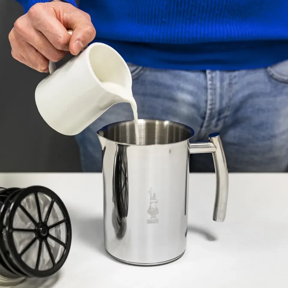 Online Bialetti Induktion milk frother, 50 cl Silver-coloured