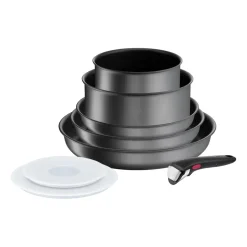 Clearance Tefal Ingenio Daily chef ON frying pan set, 8 pieces Black