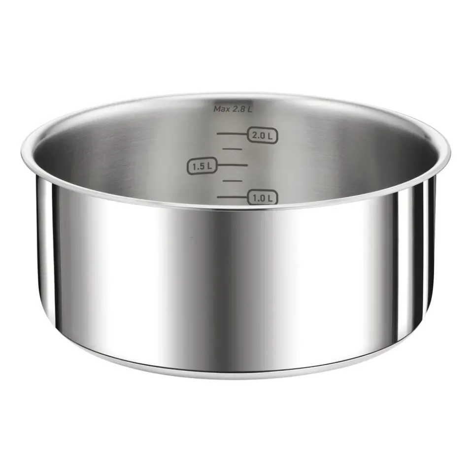 Best Tefal Ingenio Preference ON saucepan set, 3 pieces Silver-coloured