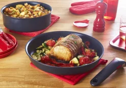 Clearance Tefal Ingenio Unlimited saucepan set 4 pieces, Black