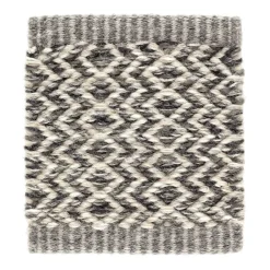 Discount Kasthall Ingrid Icon rug 85x240 cm, Stone Grey GreyWhite