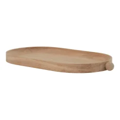 Best OYOY Inka wooden tray 18x34 cm, Nature Beige