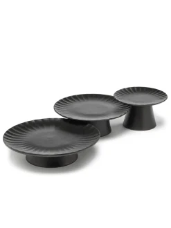 Serving Platters & Dishes^Serax Inku cake plate 24 cm, Black