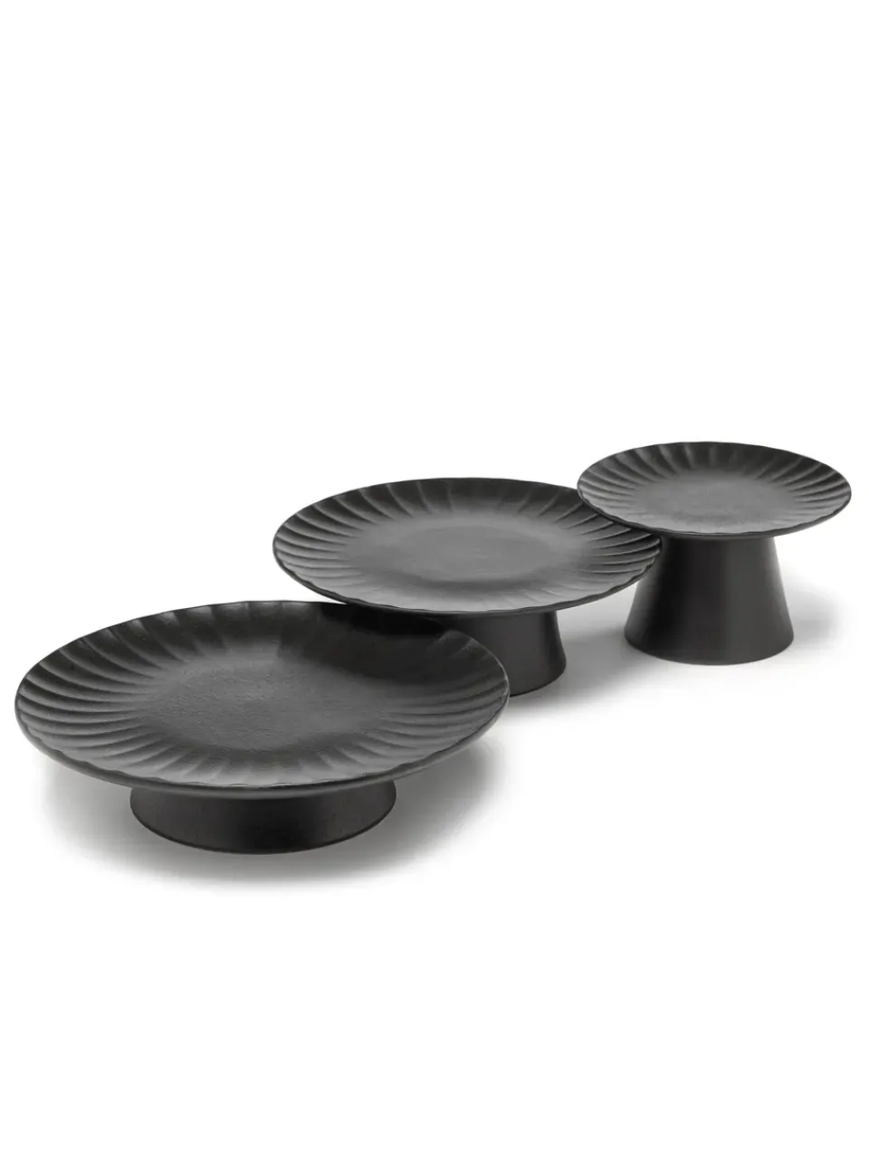 Serving Platters & Dishes^Serax Inku cake plate 24 cm, Black
