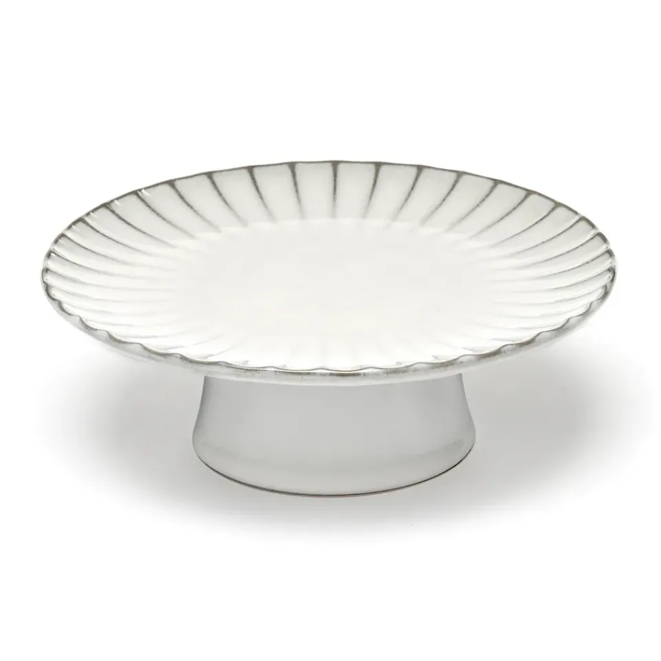 Outlet Serax Inku cake plate 21 cm, White