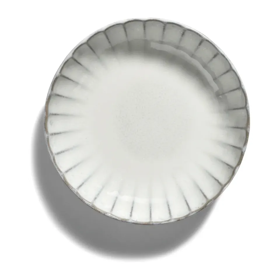Deep Plates^Serax Inku high plate XS Ø16 cm 2-pack, White