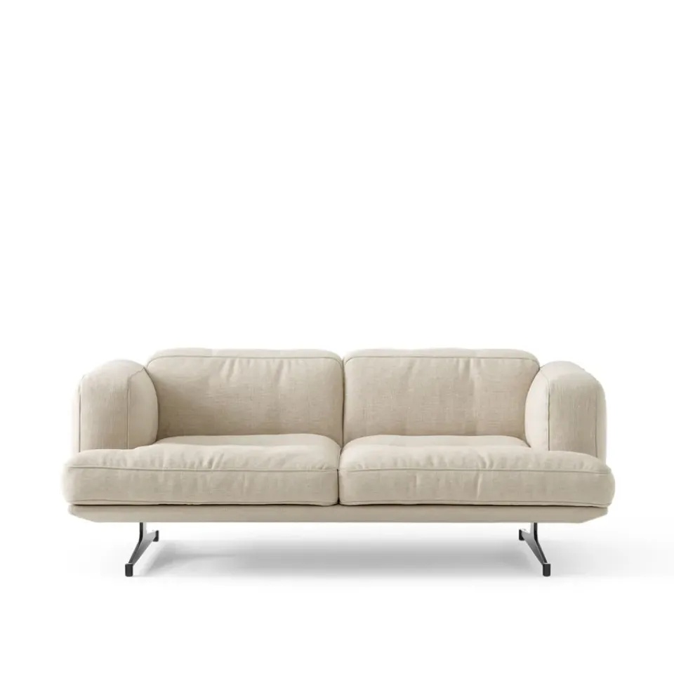 Sofas^&Tradition Inland AV22 sofa 2-seater, Clay 0011-warm black Beige