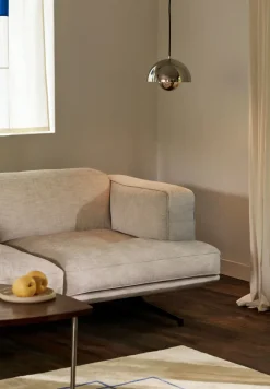 Sofas^&Tradition Inland AV22 sofa 2-seater, Clay 0011-warm black Beige
