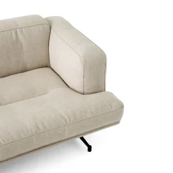 Sofas^&Tradition Inland AV22 sofa 2-seater, Clay 0011-warm black Beige