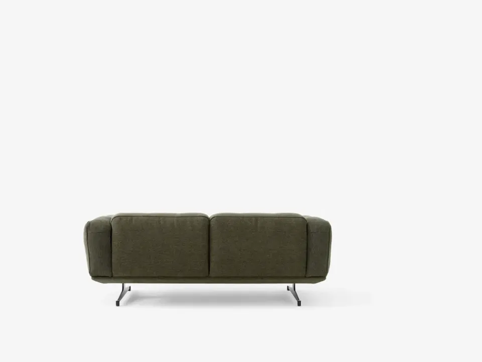 Sofas^&Tradition Inland AV22 sofa 2-seater, Clay 0014-warm black Green