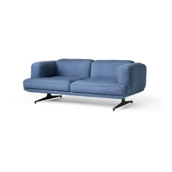 Outlet &Tradition Inland AV22 sofa 2-seater, Vidar 733-warm black Blue