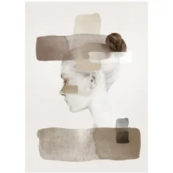 New Anna Bülow Inside Out Autumn poster, 50x70 cm Brown