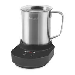 Coffee Machines^Instant Pot electric milk frother, Silver Black