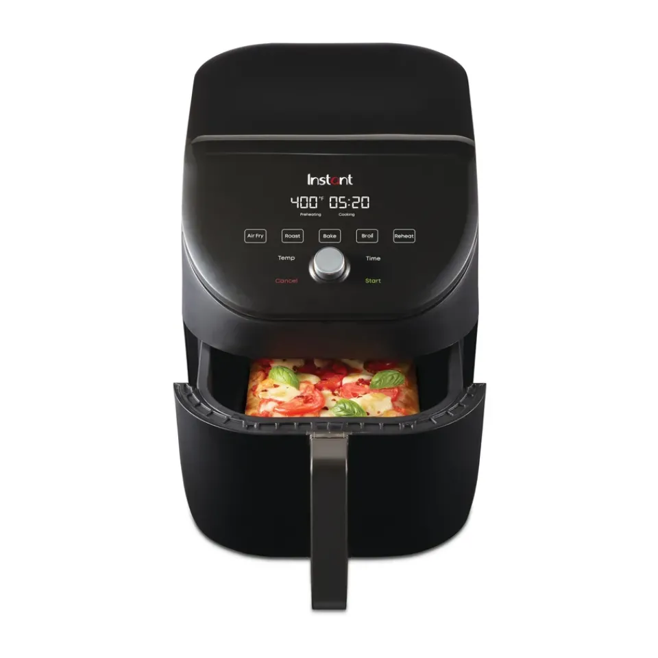 Air Fryers^Instant Pot Vortex Slim Airfryer 5.7 L, Black