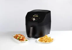 Air Fryers^Instant Pot Vortex Slim Airfryer 5.7 L, Black